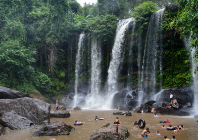 Kulen Montain Waterfall