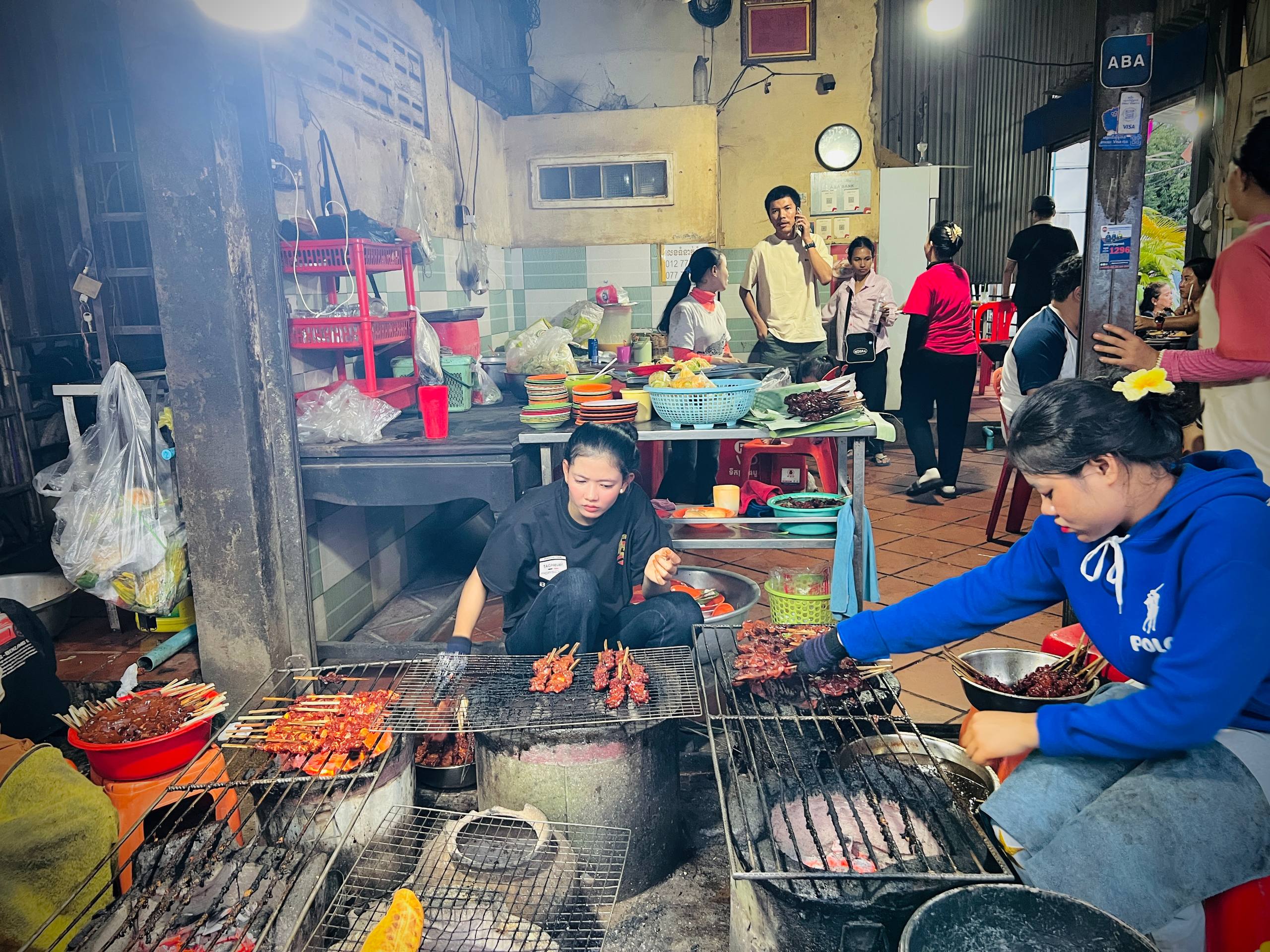 Street food in Siem Reap