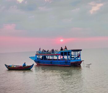 Tonle Sap sunset